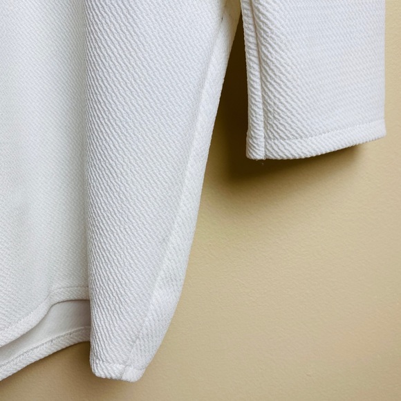 Oversized white sweater, XS - Picture 6 of 6